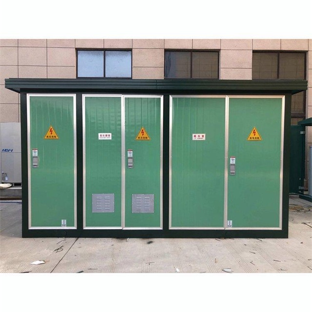高明1600KVA欧式箱式变压器